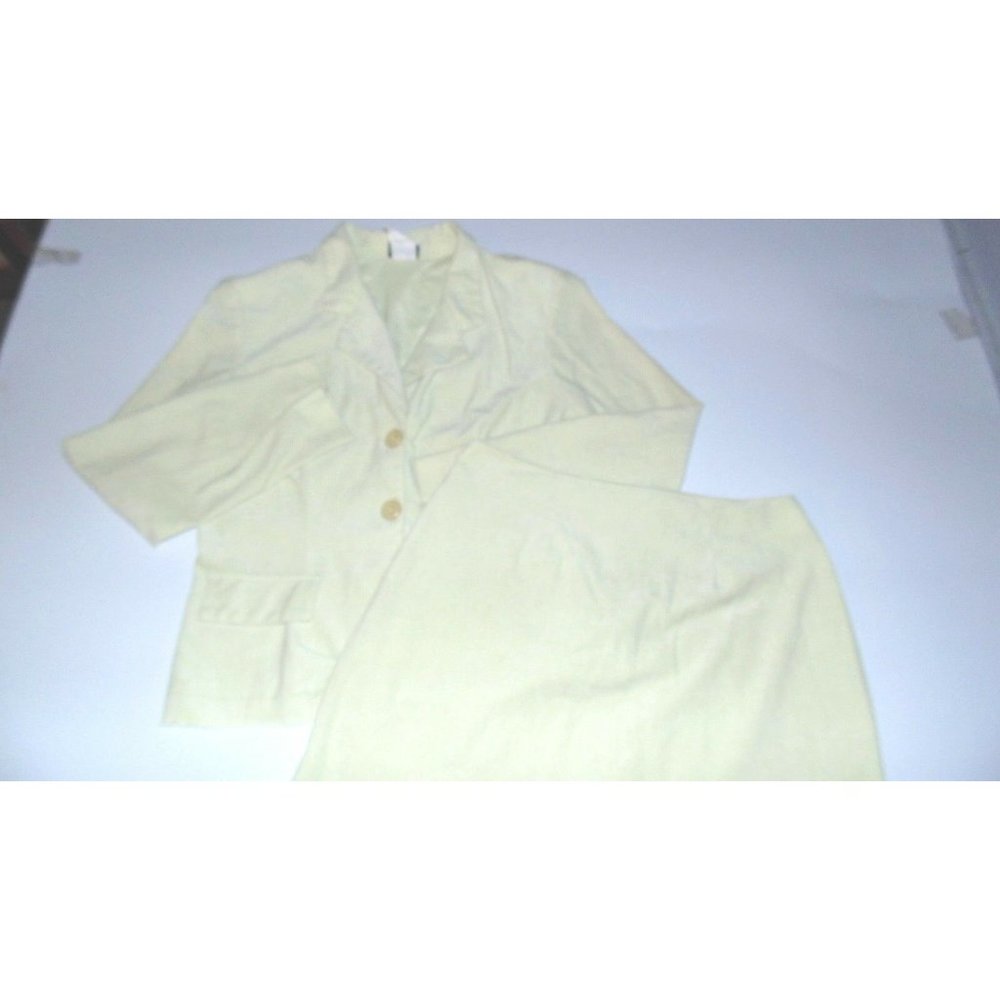 Roxbury Clothing Co 2 Piece Blazer & Skirt Set Size 11/12 Pale Green